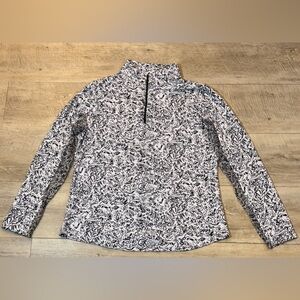 IBKUL Women’s Sun Protection Long Sleeve 1/4 Zip Pullover Size Large